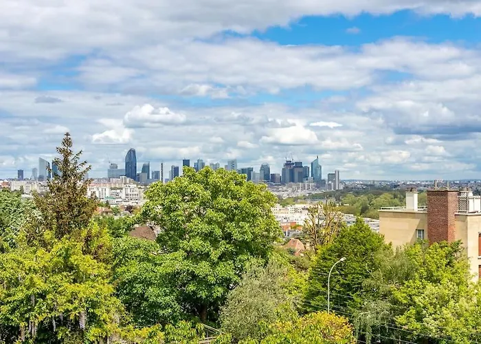 Comfortion Mirage - Appartement De Luxe Avec Vue Sur La Tour Eiffel Et Paris